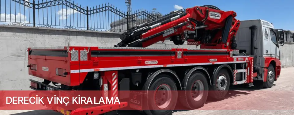 Derecik İlçemi Vinç Kiralama